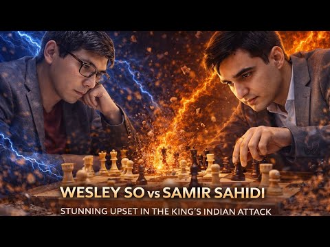 Wesley So vs Samir Sahidi ❗ Stunning Upset in the King’s Indian Attack❗World Blitz Championship 2025