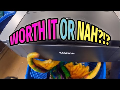 Was This Goodwill Bins Printer WORTH IT?! PLUS GARAGE SALES! | Ep. 79