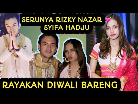 KESERUAN SYIFA HADJU & RIZKY NAZAR DI ACARA DIWALI