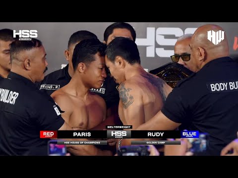 Weigh In & Final Face Off HSS VS BAKU HANTAM. Akhirnya Rudy Golden Boy Panas 🔥🔥🔥
