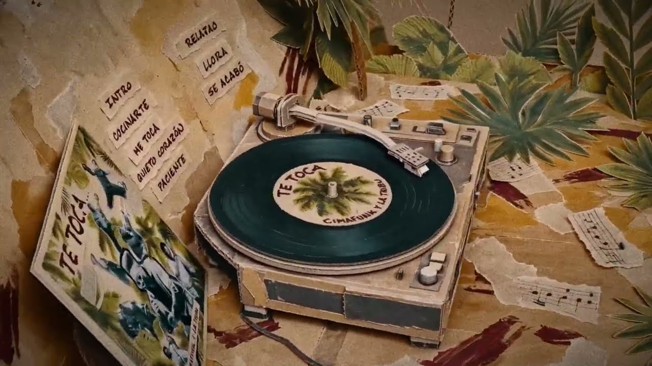 Intro - Cimafunk & La Tribu (TE TOCA) - Visualizer