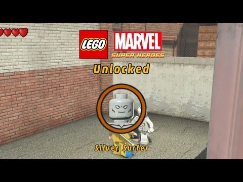 Lego Marvel-Unlock Silver Surfer