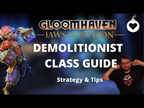 Demolitionist class guide and strategy for Gloomhaven Jaws of the Lion