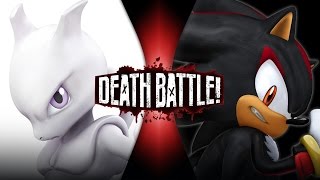 Mewtwo VS Shadow | DEATH BATTLE!