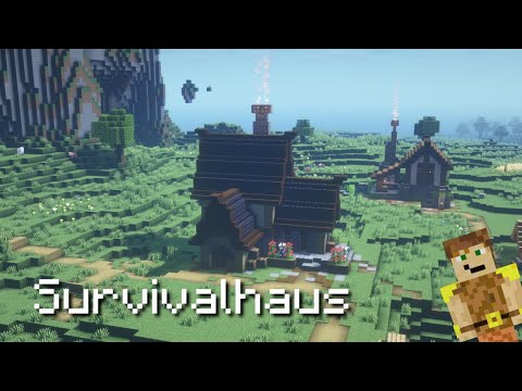 Survivalhaus bauen | Minecraft 1.19.2 | Haus bauen