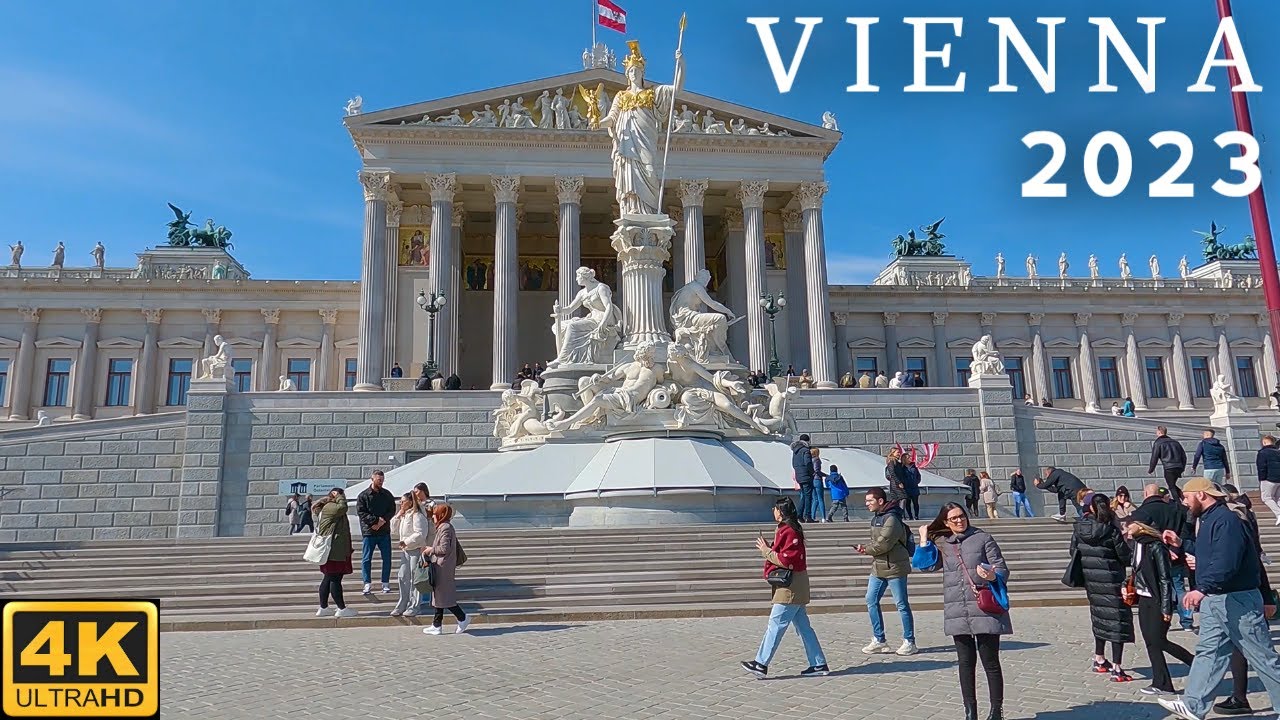 Embark on a walking tour around Austrian Parliament.