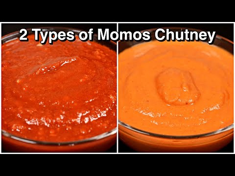 2 Easy Ways To Make Momo Chutney - Red Momo Chutney and Nepali Style Momo Chutney | Street Style