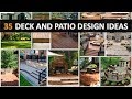 35 Deck and Patio Design Ideas - DecoNatic