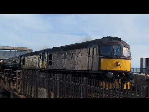 *INSANE THRASH + CLAG* West Coast Railways, Class 33025, 33207 and 47812, 1Z25 to [unknown]!
