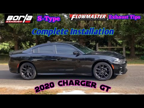 2020 Charger GT Borla S-Type Installation