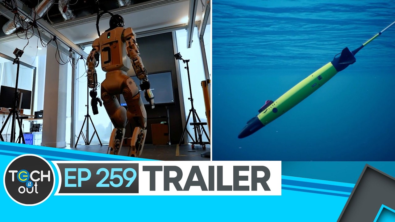 Whale-Tracking Gliders, AI Rescue Drones & Humanoid Robots | Tech It Out: Ep 259 | Trailer