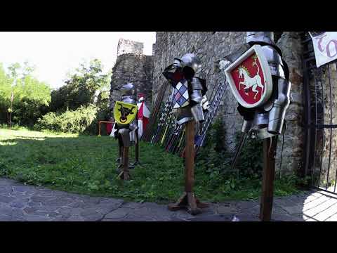 Rytieri na Devíne (kultúrne podujatie) a hrad (teda zrúcanina) Devín.