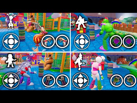 HOW ALL Animatronics Clean UP the MESS (FIRST PERSON) – FNAF Security Breach