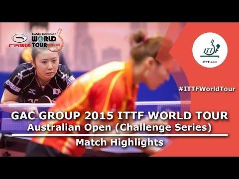 Australia Open 2015 Highlights: MOON Hyunjung vs FUKUHARA Ai (1/2)