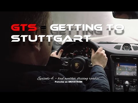Porsche 911 GTS road trip - Part 4: bad weather driving roads | PORSCHE AG
