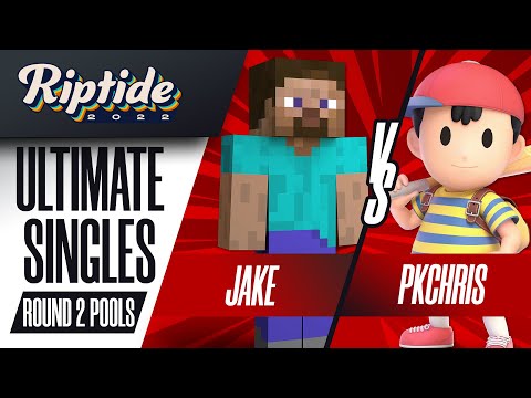 Jake vs PkChris - Ultimate Singles R2 Pools - Riptide 2022 | Steve vs Ness