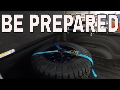 BE PREPARED – Lifted Truck Spare Tire & N-Fab Tire Carrier