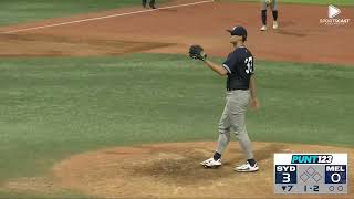 코엔 윈(COEN WYNNE) 호주리그  2025년 1월 11일 경기영상(1.1이닝 2삼진)