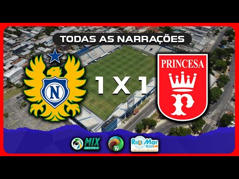 Todas as Narrações Amazonense do jogo entre NACIONAL 1 X 1 PRINCESA | BAREZÃO 2024