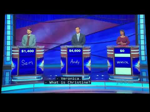 Jeopardy 2021 Tournament Of Champions, (quarterfinal #5) Day 5 - 1st Daily Double (5/21/21)