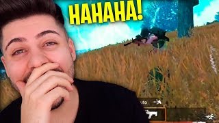 ¡LE PASA POR ENCIMA Y NO SE DA CUENTA! MOMENTOS GRACIOSOS PUBG MOBILE