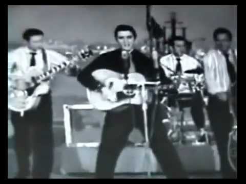 Elvis Presley  Heatrbreak Hotel Live (1956`)