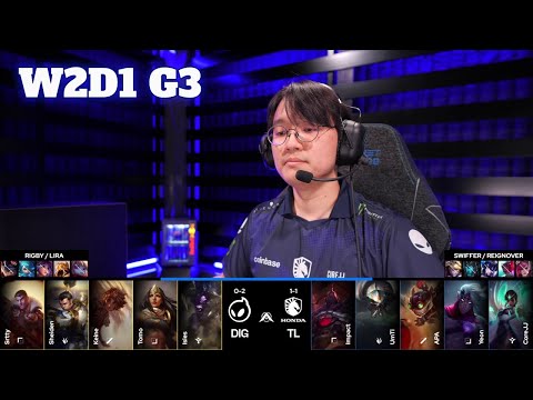 DIG vs TL | Week 2 Day 1 LTA Spring 2025 Split 2 | Dignitas vs Team Liquid G1 full