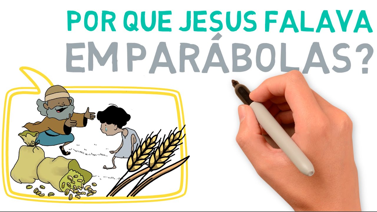 Por que Jesus falava em PARÁBOLAS? #312 #parabolasdejesus #estudobiblico
