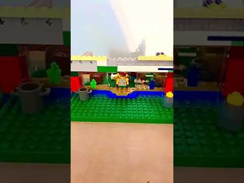 Tag 5 Bei der Lego Stadt  Wir haben eine Straße,Berg und ein Zug