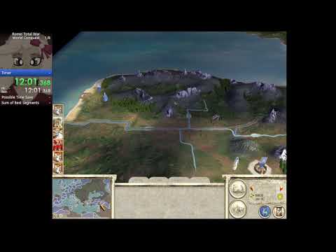 [World Record] Rome Total War World Conquest Speedrun in 28:03