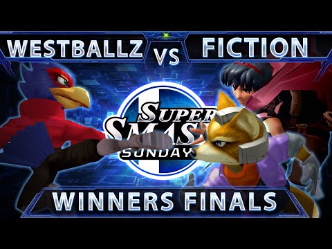 SSS 30 - Westballz (Falco) Vs. Fiction (Fox, Marth) SSBM Winners Finals - Melee