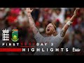 Stokes Battles But SA Lead | Highlights - England v South Africa Day 2 | 1st LV= Insurance Test 2022