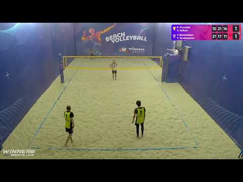 12:50 R. Prytuliak / V. Kelbas - Y. Bohdashkin / Y. Yevdokymov 19.11.2022 | Winners Beach Volleyball