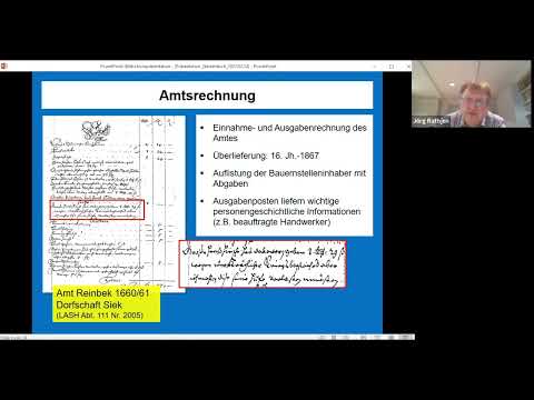 Online-Stammtisch Familienforschung, 24.02.2022 - Quellen im Landesarchiv Schleswig-Holstein