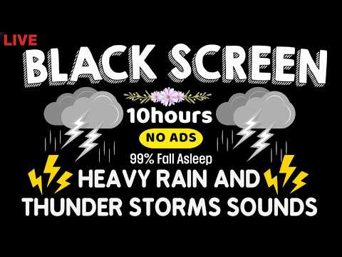 🔴 Defeat Insomnia in 3 Minutes - Relax Your Mind for Deep Sleep Tonight | Black Screen