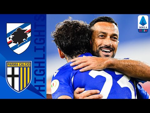 Sampdoria 3-0 Parma | Quagliarella Opens The Scoring As Sampdoria Hit 3! | Serie A TIM