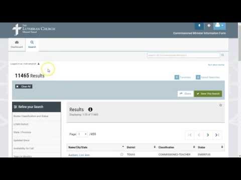 CMIF Search Training - All Users