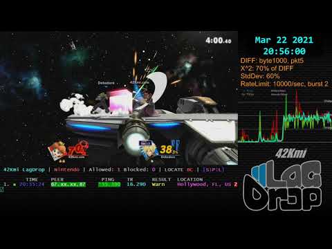 @LagDrop #SmashBros - 2021-03-22 - 11.0.0 - Dekedore [Hollywood, FL, US] lag