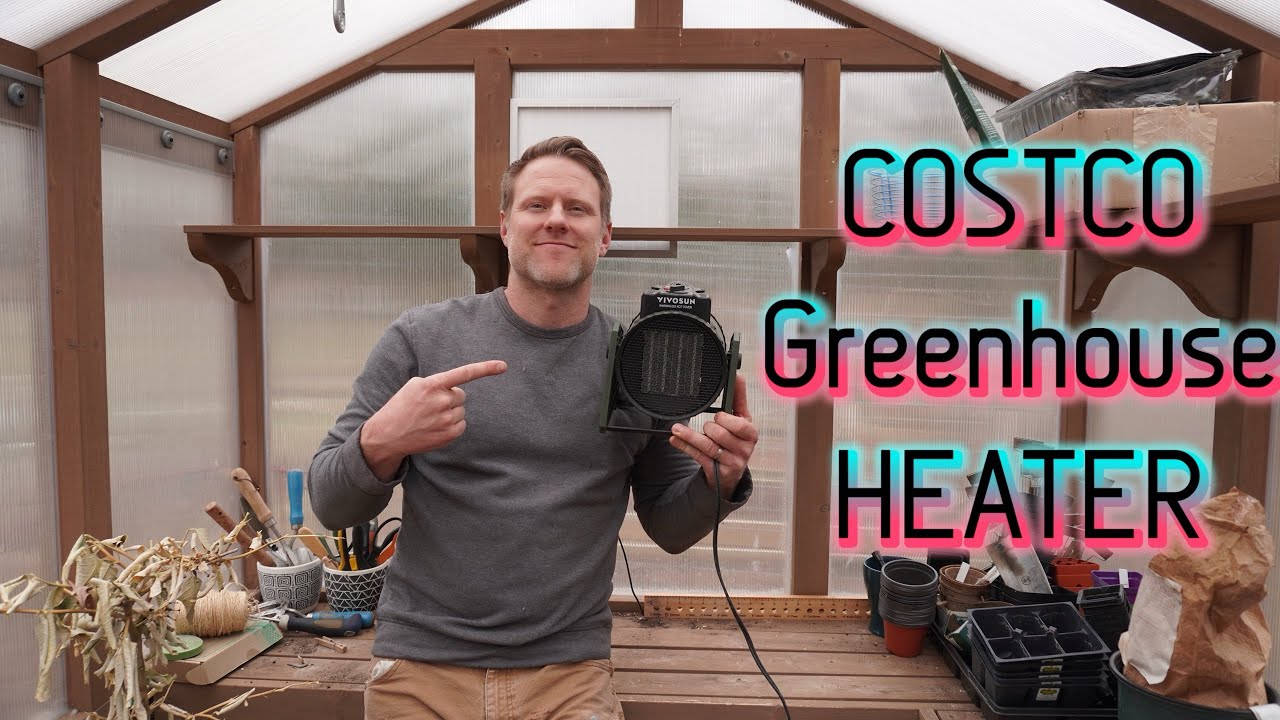 Costco Greenhouse Heater | Winter Gardening Made Easy