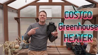 Costco Greenhouse Heater | Winter Gardening Made Easy