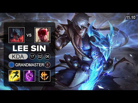 Lee Sin Top vs Aatrox - EUW Grandmaster Patch 11.10
