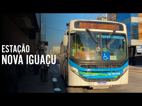 Estação Nova Iguaçu - RJ - Movimentação de Ônibus #213