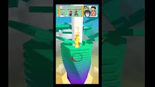 【#StackBall】【#爽快感】毎日の日課になりつつある！台座砕きマスターの道#VTuber#Shorts#スマホゲーム#StackBall #stackball
