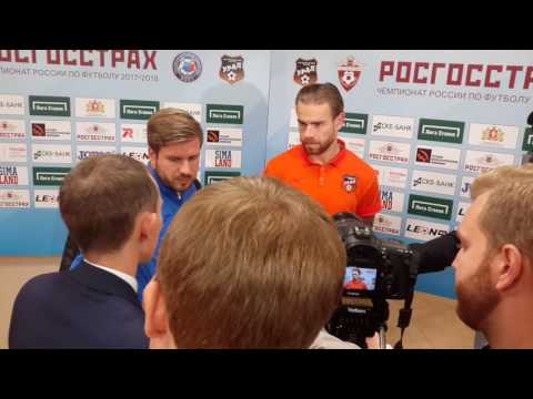 Goalscorer Eric Bicfalvi brief post-match interview, 9 August 2017