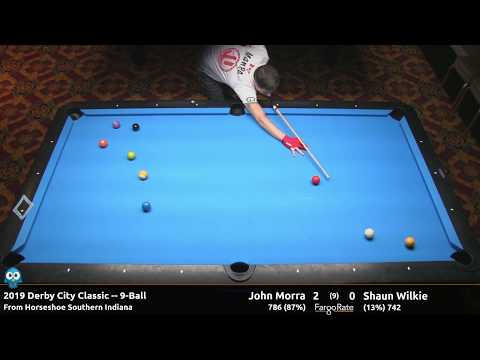John Morra vs Shaun Wilkie - 9-Ball - 2019 Derby City Classic