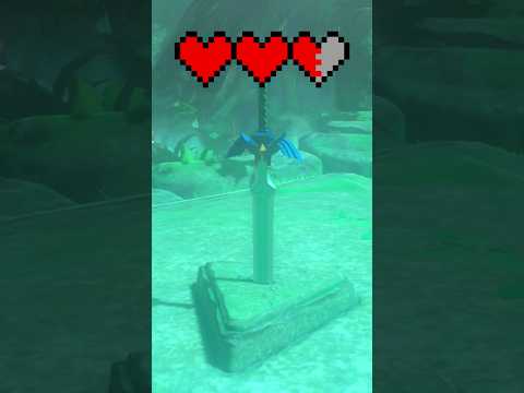 How to get the Master Sword EARLY (3 Hearts) in Zelda BOTW #shorts