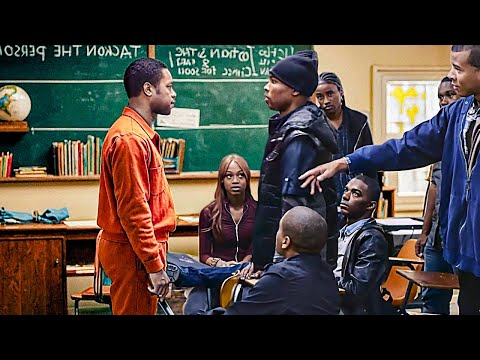 مجموعة طلاب متنمرين بيتنمروا علي مدرسهم الجديد وميعرفوش انه مجرم سابق