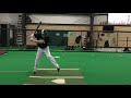 Derek Roberts hitting at Garciaparra Baseball Group (GBG) 2021