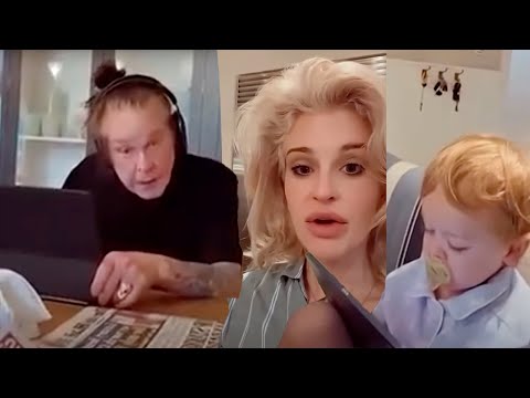 Ozzy Osbourne Seen in FINAL VIDEO with Daughter Kelly & Grandson 2 Days Before Death