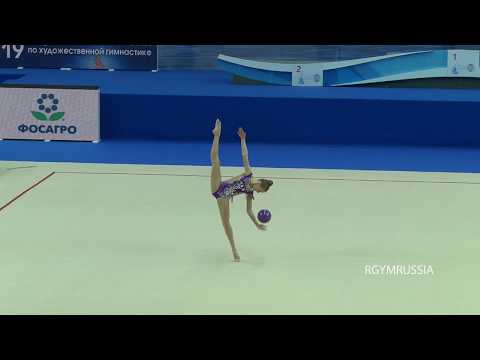 Dariya Sergaeva - Ball/Russian Junior Championship 2019/AA 19.30